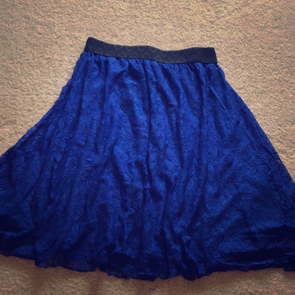 LuLaRoe lace Lola skirt